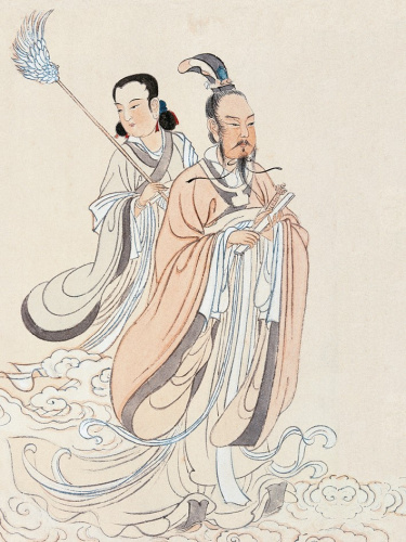 Открытка "Чжан Дацянь. Великий владыка Востока."