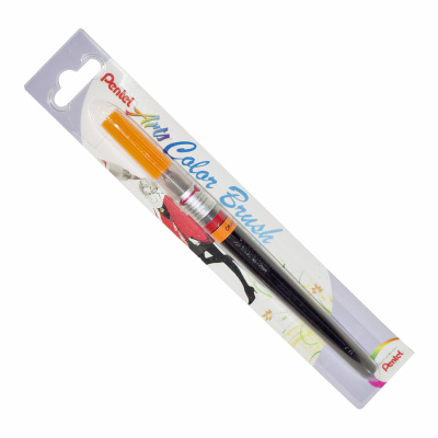 Кисть с краской Pentel "Colour Brush" Оранжевый