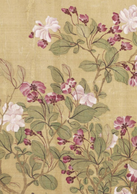 Тетрадь Сто цветов фрагмент "Розовый цвет"