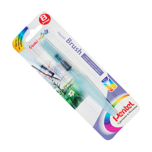 Кисть с резервуаром Pentel "Aquash Brush" большая, в блистере