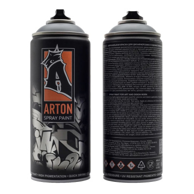 Краска для граффити Arton 400 мл в аэрозоли, Wolf