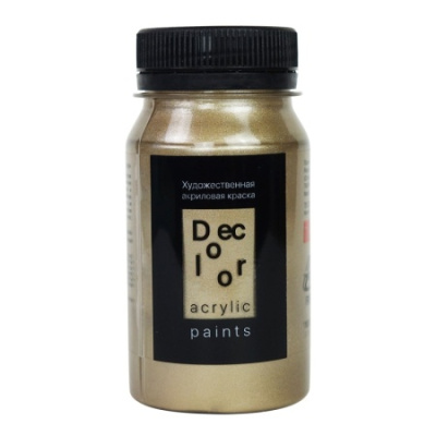 Акрил "Деколор" 100 мл, Латунь