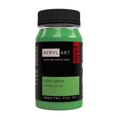 Акрил АРТ 100 мл Зеленый светлый