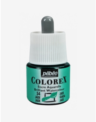 Чернила акварельные Pebeo "Colorex" 45 мл №54 Джейд