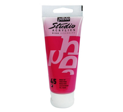 Акрил Pebeo "Studio" 100 мл Розовый яркий