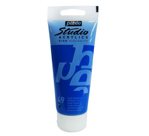 Акрил Pebeo "Studio" 100 мл Циан