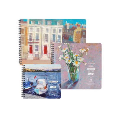 Скетчбук для акрила, гуаши и смешанных техник Малевичъ MIX MEDIA 20 л 360 г