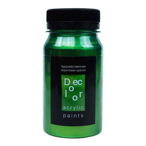 Акрил ТАИР "Деколор" 100 мл, Изумрудный