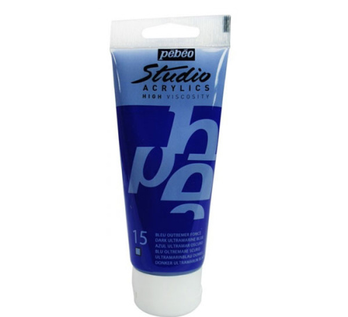 Акрил Pebeo "Studio" 100 мл Ультрамарин темный