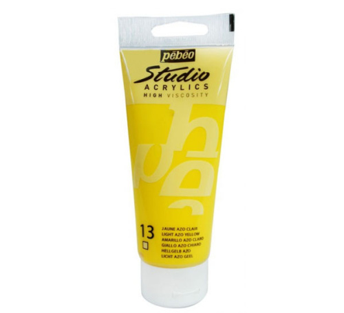 Акрил Pebeo "Studio" 100 мл Желтый светлый