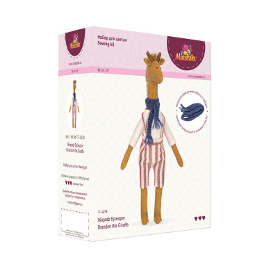 ?Наборы для изготовления игрушек "Miadolla" Жираф Брэндон