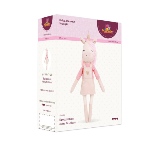 Набор для шитья "Miadolla" Единорог Эшли