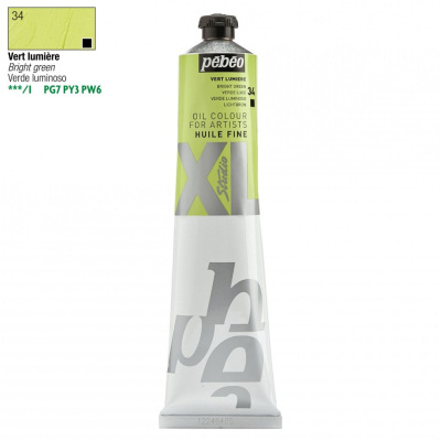 Масло PEBEO "Studio XL" 200 мл ярко-зеленый