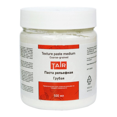 Паста акриловая рельефная грубая Таир 500 мл