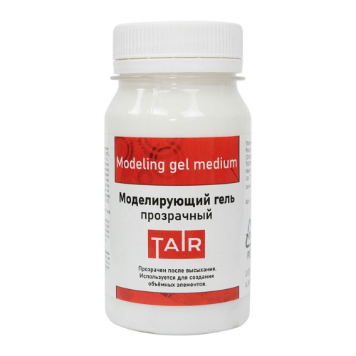 Гель-паста моделирующая Таир 100 мл прозрачная