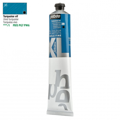 Масло PEBEO "Studio XL" 200 мл ярко-бирюзовый
