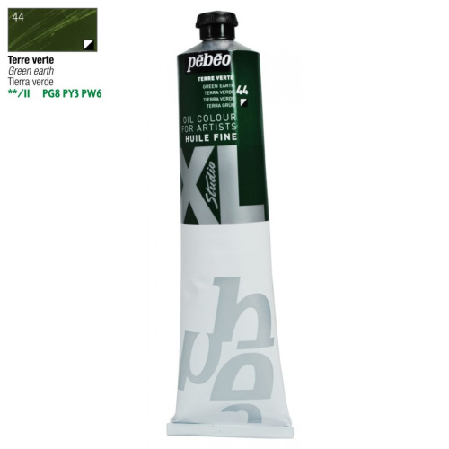 Масло PEBEO "Studio XL" 200 мл зеленая земля