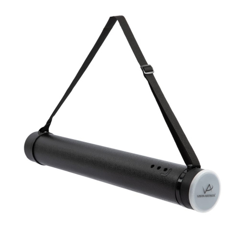 Тубус телескопический на ремне VISTA-ARTISTA TUB-03, черный, матовый