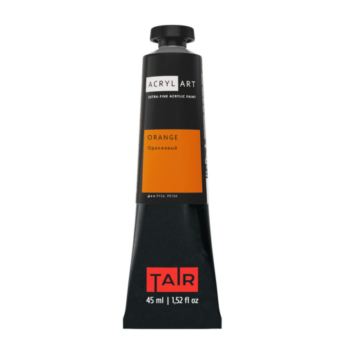 Акрил Таир "Акрил Арт" 45 мл Оранжевая