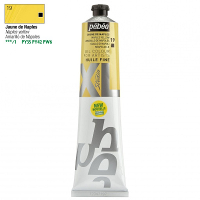 Масло PEBEO "Studio XL" 200 мл неаполитанский желтый