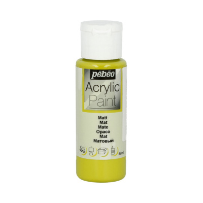 Акрил для декора Pebeo "Acrylic Paint" 59 мл, матовый, анисовый