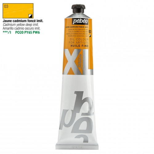 Масло PEBEO "Studio XL" 200 мл глубокий желтый