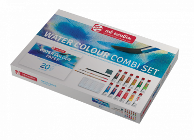 Набор акварели Talens "Art Creation Expression" 12 цв*12 мл +аксессуары в картоне