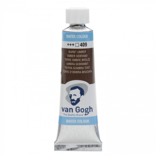 Акварель Talens "Van Gogh" 10 мл Умбра жжёная PBk7