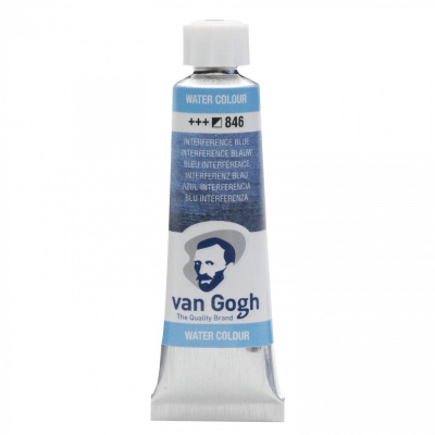 Акварель Talens "Van Gogh" 10 мл Синий интерферентный / PW20 / PW15/ PW15 / PW15