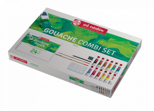 Набор гуаши Talens "Art Creation Expression" 12 цв+акссесуары