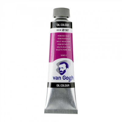 Масло Talens "VAN GOGH" 40 мл Перманентная красно-фиолетовая