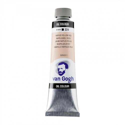 Масло Talens "VAN GOGH" 40 мл Неаполитанская желто-красная