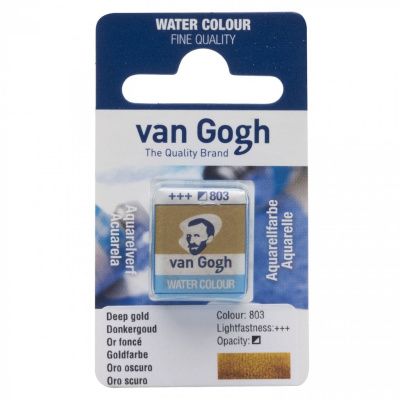 Акварель Talens "Van Gogh" в кювете Золотой насыщенный NEW