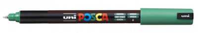 Маркер UNI "POSCA" PC-1MR, 0,7 мм, наконечник игольчатый, цвет зеленый