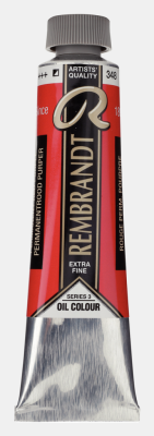 Масло Talens "Rembrandt" 40 мл Перманентный пурпурно-красный