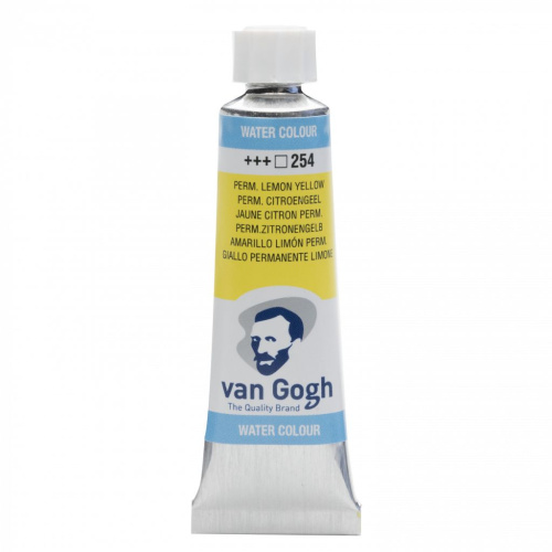 Акварель Talens "Van Gogh" 10 мл Желтый лимонный устойчивый / PY184