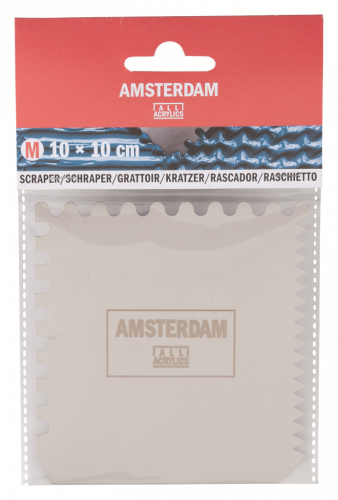 Шпатель металлический Talens "Amsterdam" 10*10 см