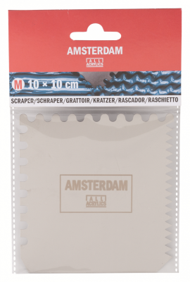 Шпатель металлический Talens "Amsterdam" 10*10 см