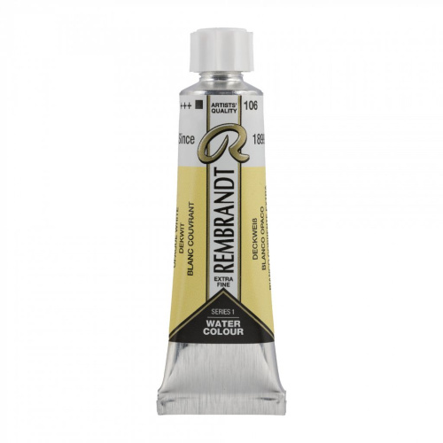 Акварель Talens "Rembrandt" 10 мл Белый матовый