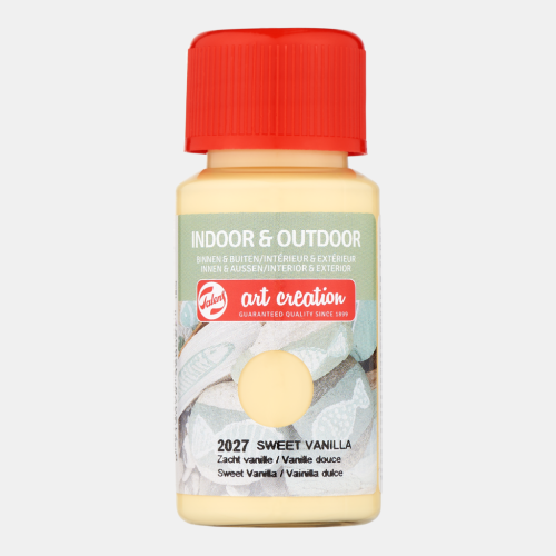 Краска Art Creation "Indoor & Outdoor" 50 мл, сладкая ваниль