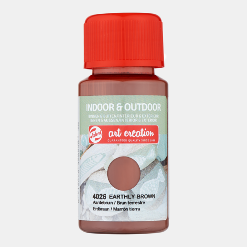 Краска Art Creation "Indoor & Outdoor" 50 мл, земляной коричневый