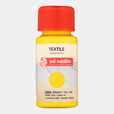 Краска для текстиля Art Creation для светлых тканей банка 50 мл, желтый яркий