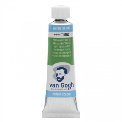 Акварель Talens "Van Gogh" 10 мл Зеленый устойчивый / PG7 / PY154