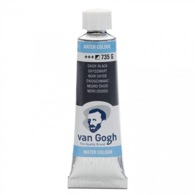 Акварель Talens "Van Gogh" 10 мл Черный оксид NEW / PBk11