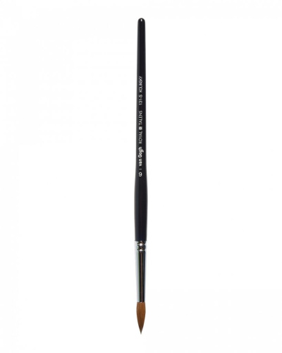 Кисть колонок №6 круглая "VanGogh 131" короткая ручка