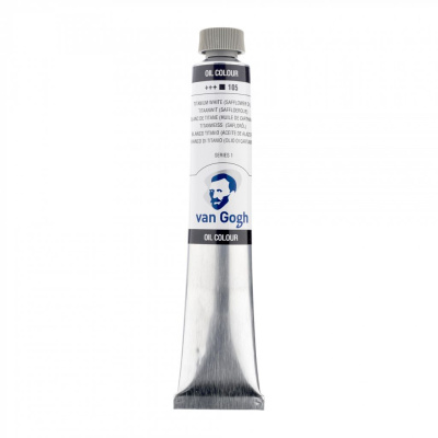 Масло Talens "VAN GOGH" 60 мл Белила титановые