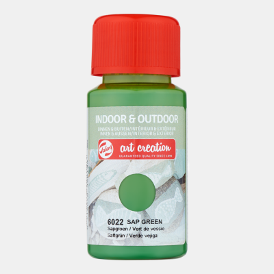 Краска Art Creation "Indoor & Outdoor" 50 мл, зеленая крушина