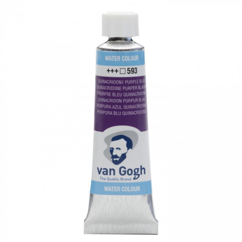 Акварель Talens "Van Gogh" 10 мл Квинакридон пурпурно-синий NEW / PV55