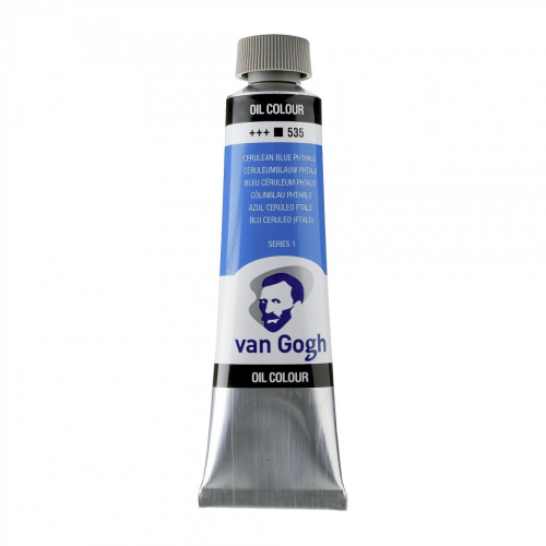 Масло Talens "VAN GOGH" 40 мл Церулеум голубой РНТ(лазурный)