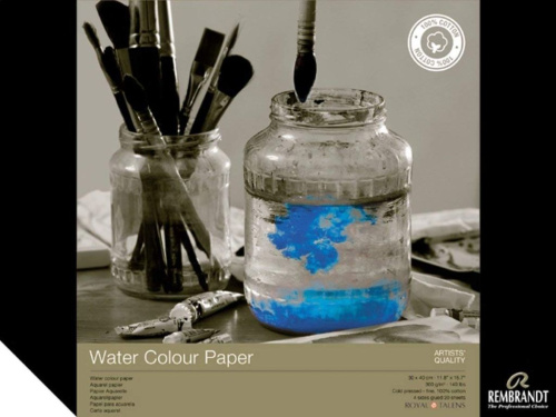 Альбом-склейка для акварели Talens "Rembrandt" 30х40 см 20 л 300 г 100% хлопок